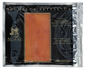 Salmón ahumado al vacio salmón ahumado al vacio